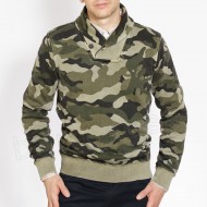 TOMMY HILFIGER BLUZA MESKA - MILITARY 